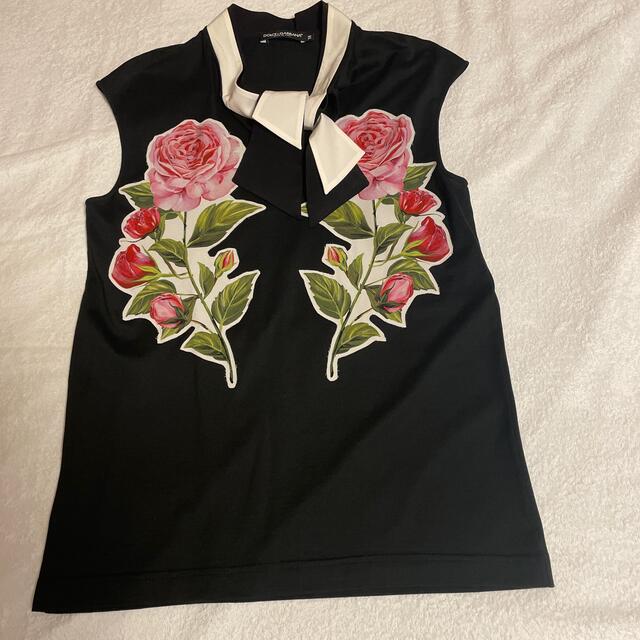 DOLCE&GABBANA(ドルチェアンドガッバーナ)のめぐ様専用　ドルチェ＆ガッバーナ　トップス レディースのトップス(Tシャツ(半袖/袖なし))の商品写真