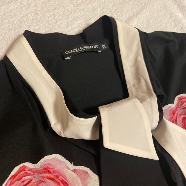 DOLCE&GABBANA(ドルチェアンドガッバーナ)のめぐ様専用　ドルチェ＆ガッバーナ　トップス レディースのトップス(Tシャツ(半袖/袖なし))の商品写真