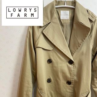 ローリーズファーム(LOWRYS FARM)のLOWRYS FARM ローリーズファーム トレンチコート ベージュ Mサイズ(トレンチコート)