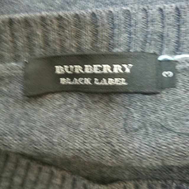 BURBERRY BLACK LABEL(バーバリーブラックレーベル)のバーバリーブラックレーベル 長袖カットソー メンズのトップス(Tシャツ/カットソー(七分/長袖))の商品写真