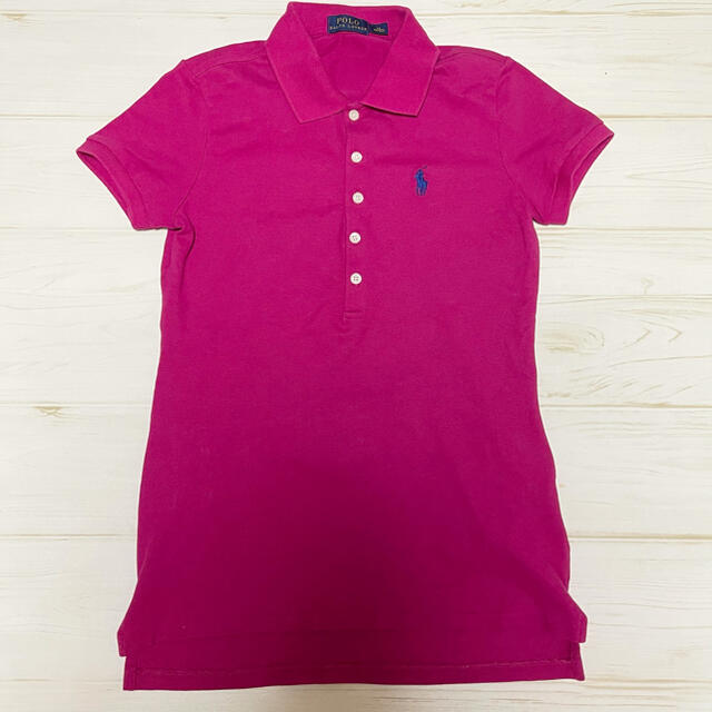 POLO RALPH LAUREN(ポロラルフローレン)のポロ ラルフローレン ポロシャツ レディース XS ピンク レディースのトップス(ポロシャツ)の商品写真