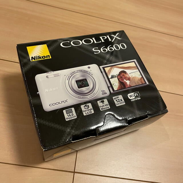 1602万画素焦点距離COOLPIX S6600