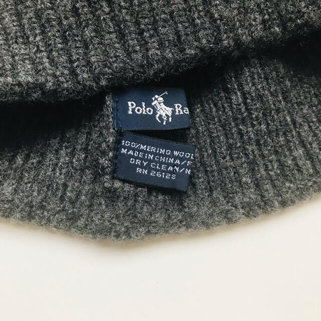 POLO RALPH LAUREN(ポロラルフローレン)のラルフローレン　ニット帽 メンズの帽子(ニット帽/ビーニー)の商品写真