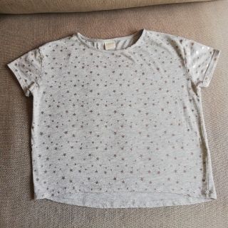 ザラキッズ(ZARA KIDS)の【Om様専用】Zara girls 星モチーフ半袖Tシャツ(Tシャツ/カットソー)