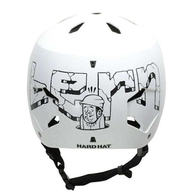 ホワイトサイズbern ヘルメット WATTS ESOW コラボモデル 慧数 ESSU