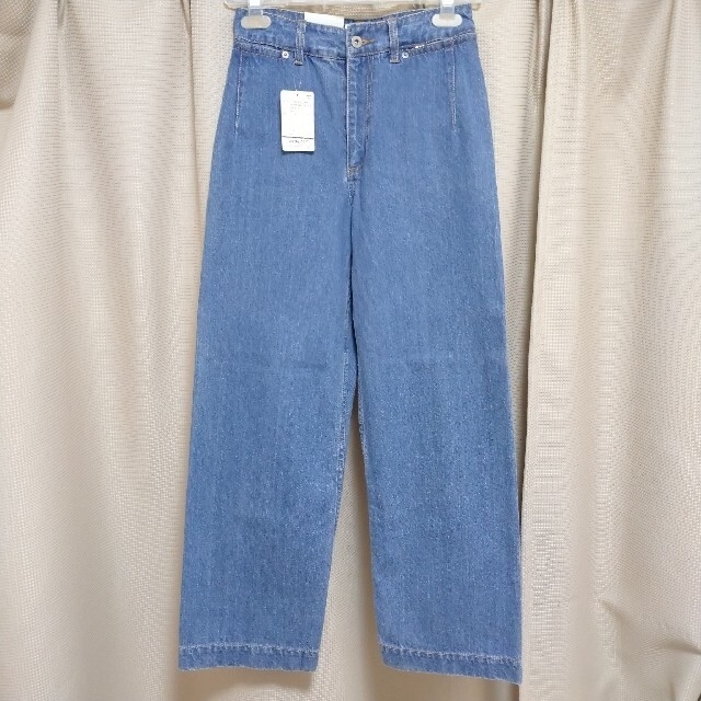 SLOBE IENA(スローブイエナ)のSLOBE IENA Le Denim バギーパンツ ブルーA 36 レディースのパンツ(デニム/ジーンズ)の商品写真