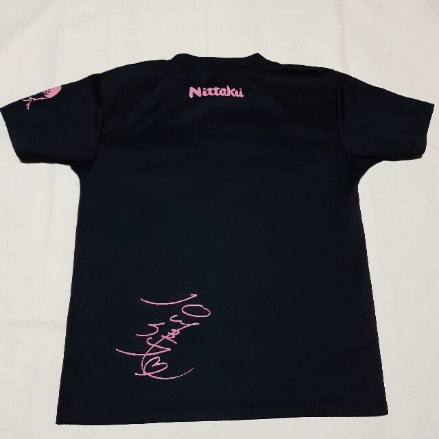 Nittaku(ニッタク)の卓球 ニッタク★非売品 Tシャツ 石川佳純 ＆ ソックス スポーツ/アウトドアのスポーツ/アウトドア その他(卓球)の商品写真