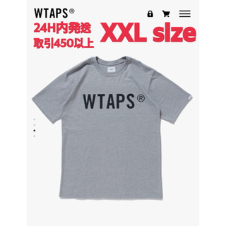 ダブルタップス(W)taps)のWTAPS WTVUA SS TEE GRAY XXLサイズ(Tシャツ/カットソー(半袖/袖なし))