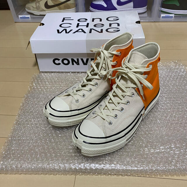 Feng Chen Wang Converseブラック ホワイト