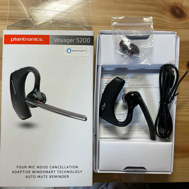 PLANTRONICS ワイヤレス イヤホン Voyager 5200 NEW