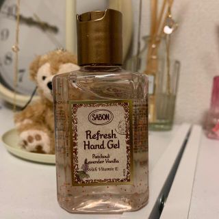 サボン(SABON)のサボン　リフレッシュハンドジェル　パチュリ・ラベンダー・バニラ(ハンドクリーム)