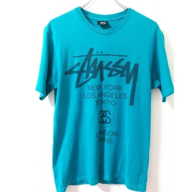 STUSSY ステューシー ビックロゴ ワールドツアー Tシャツ 即購入可