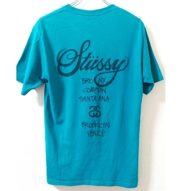 STUSSY(ステューシー)のSTUSSY ステューシー ビックロゴ ワールドツアー Tシャツ 即購入可 メンズのトップス(Tシャツ/カットソー(半袖/袖なし))の商品写真