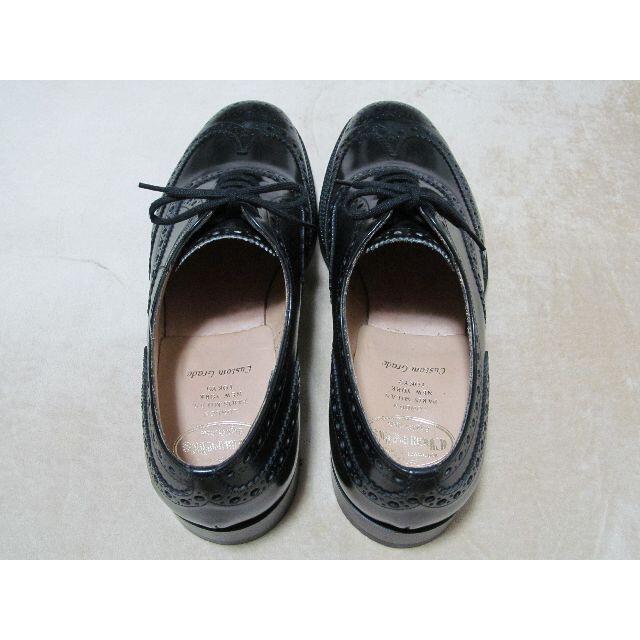 Church's(チャーチ)の【美品】CHURCH'S BURWOOD 80F BLACK　※期間限定値下中 メンズの靴/シューズ(ドレス/ビジネス)の商品写真