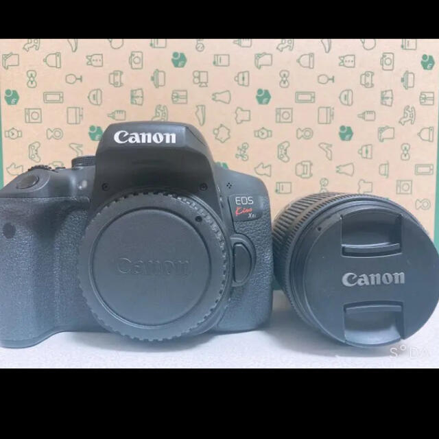 Canon kiss x8i Wズームキット