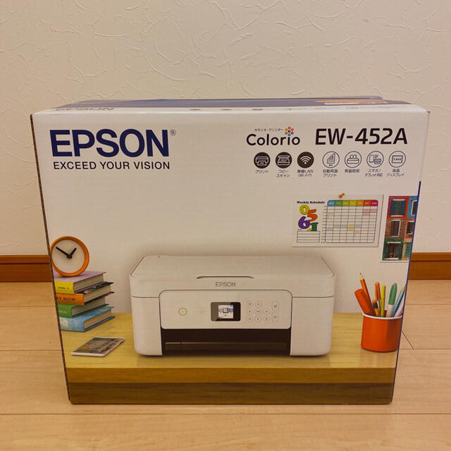 EPSON(エプソン)のEPSON プリンター EW-452A インクジェット複合機 カラリオ インテリア/住まい/日用品のオフィス用品(OA機器)の商品写真