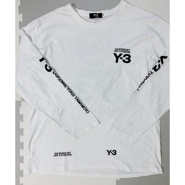 Y-3 カットソー 長袖Tシャツ ロンＴ | フリマアプリ ラクマ