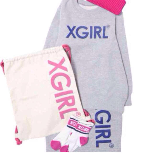 X-girl Stages(エックスガールステージス)の新品♡xgs 5点セット キッズ/ベビー/マタニティのキッズ服女の子用(90cm~)(その他)の商品写真