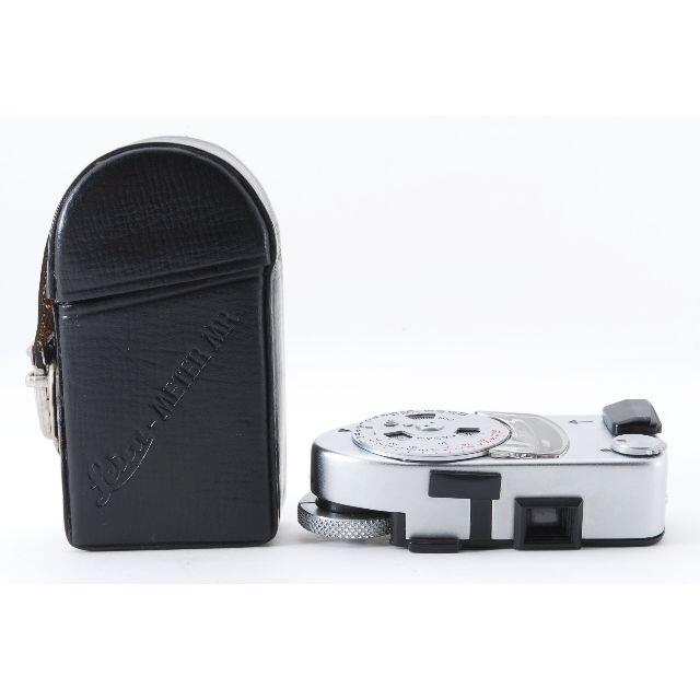 【美品】ライカ Leica MR メーター クローム 　《希少なケース付き》