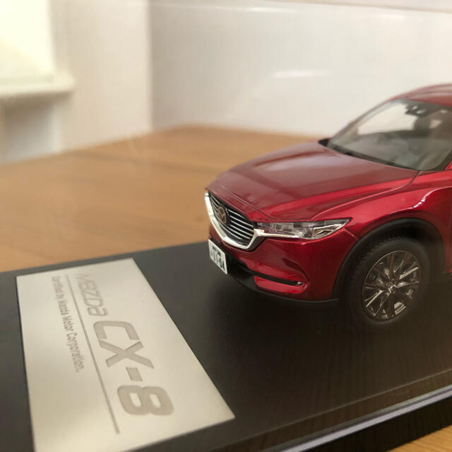 MAZDA cx-8 ミニカー　オリジナルカードセット