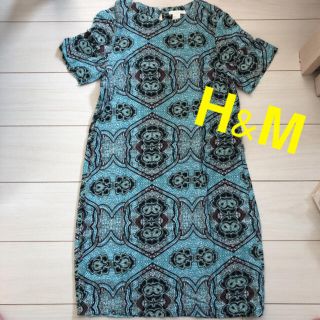 エイチアンドエム(H&M)のH&M レディース　ワンピース(ひざ丈ワンピース)