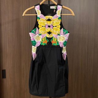 アリスマッコール(alice McCALL)のアリスマッコール　刺繍ワンピース(ミニワンピース)