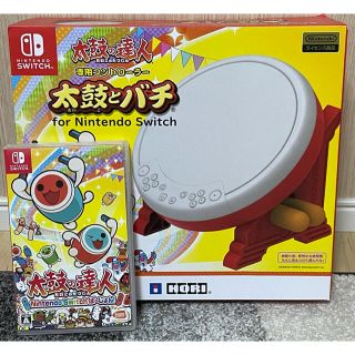 ニンテンドースイッチ(Nintendo Switch)の太鼓の達人 専用コントローラーセット　Nintendo Switch(家庭用ゲームソフト)