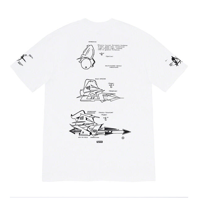 Supreme 20SS Supreme Rammellzee Tag Tee White Lの通販 by でぶちゃん's shop｜シュプリーム ならラクマ