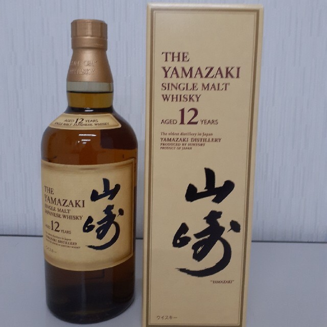 サントリー(サントリー)のサントリーウイスキー山崎12年　 食品/飲料/酒の酒(ウイスキー)の商品写真