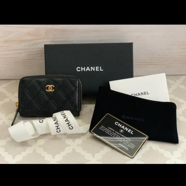 CHANEL(シャネル)のまゆ様ご専用 新品未使用 シャネル CHANEL ファスナー付きコインケース レディースのファッション小物(コインケース)の商品写真