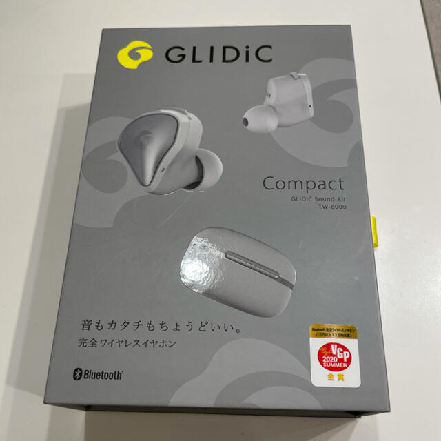 GLIDiC Sound Air TW-6000 ペールグレー イヤホン