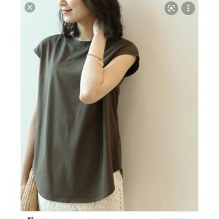 ノーブル(Noble)のnoble＊SLEEVELESS LONG Tshirts ＊ブラウン(Tシャツ(半袖/袖なし))