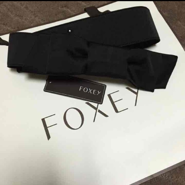 FOXEY(フォクシー)のFOXEY。リボンベルト レディースのファッション小物(ベルト)の商品写真