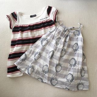 コムサイズム(COMME CA ISM)のコムサ、baby GAP 夏物ワンピース　90cm(ワンピース)