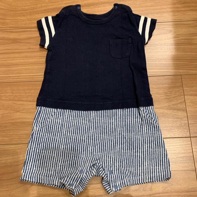 UNIQLO(ユニクロ)の80センチ　ロンパース キッズ/ベビー/マタニティのベビー服(~85cm)(カバーオール)の商品写真