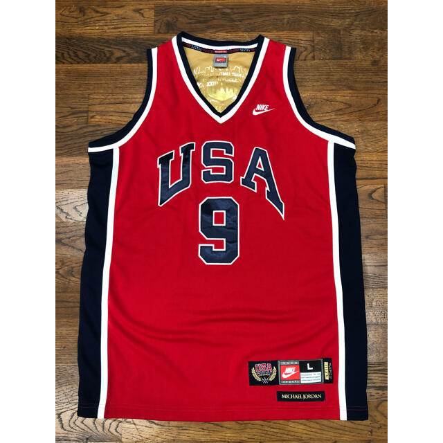 NIKE(ナイキ)のMichael jordan  マイケルジョーダン　ユニフォーム　USA NBA スポーツ/アウトドアのスポーツ/アウトドア その他(バスケットボール)の商品写真