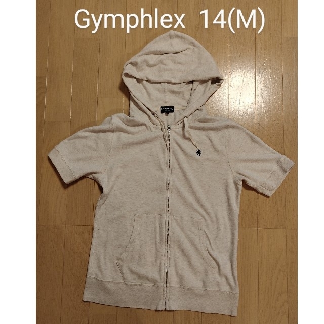 GYMPHLEX(ジムフレックス)のGymphlex 半袖パーカー　14(M) レディースのトップス(パーカー)の商品写真