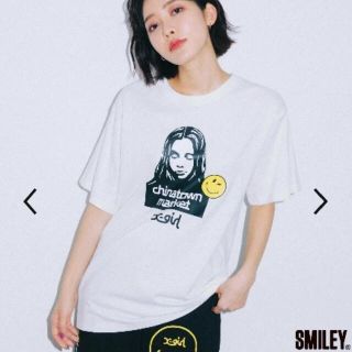 エックスガール(X-girl)のX-girl エックスガール CHINATOWN MARKET Tシャツ(Tシャツ(半袖/袖なし))