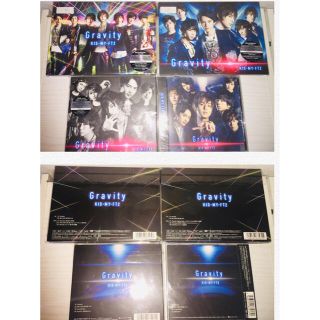 キスマイフットツー(Kis-My-Ft2)のKis-My-Ft2 Gravity 4点 キスマイショップ盤 のみ 新品未開封(ポップス/ロック(邦楽))