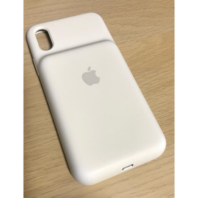 Apple iPhone x xs スマートバッテリーケース ホワイト 美品