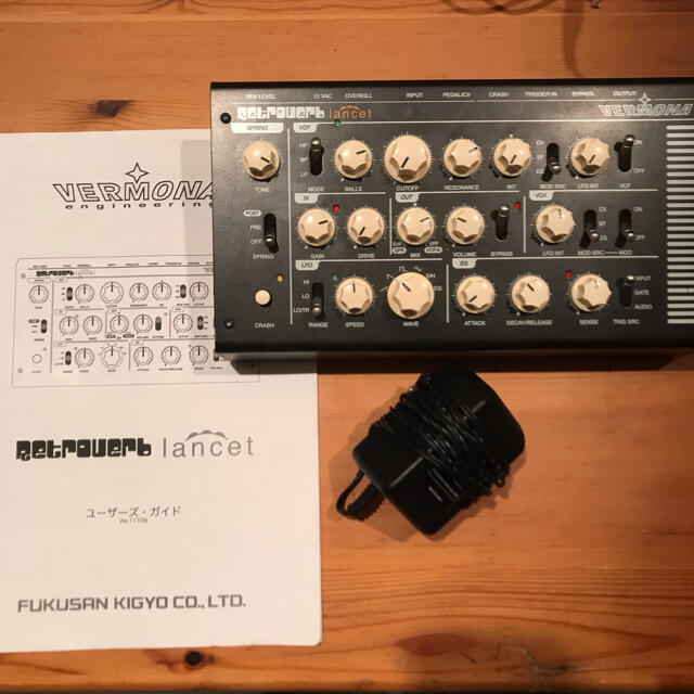 Retroverb vermona アナログフィルター/スプリングリバーブ 楽器のDJ機器(DJエフェクター)の商品写真