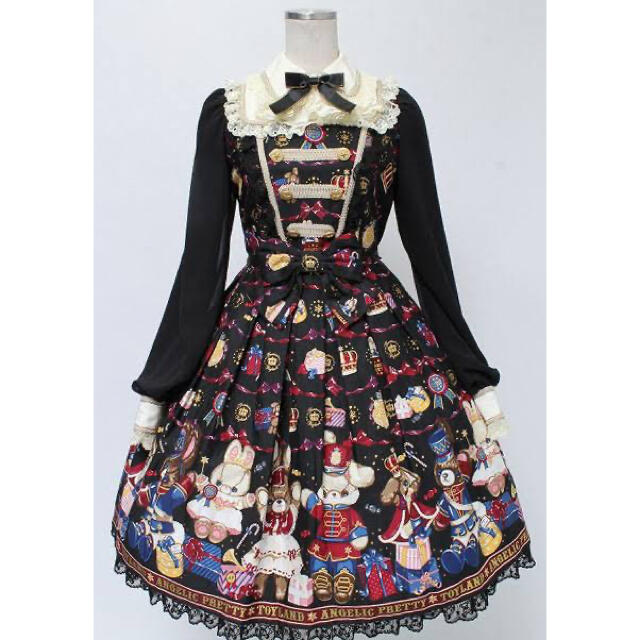 Angelic Pretty(アンジェリックプリティー)のMerry Bunny ワンピース　Angelic Pretty レディースのワンピース(ひざ丈ワンピース)の商品写真