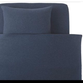 ムジルシリョウヒン(MUJI (無印良品))のCarrychan様専用　無印良品オーガニックコットン天竺ボックスシーツ枕カバー(シーツ/カバー)