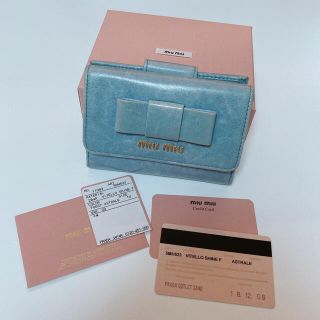 ミュウミュウ(miumiu)のmiumiu♡ヴィンテージ風ウォレット(財布)