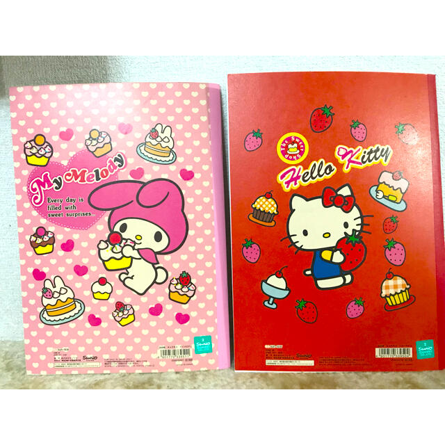 サンリオ - 新品 ハローキティ & マイメロディ 自由帳 2冊組の通販 by