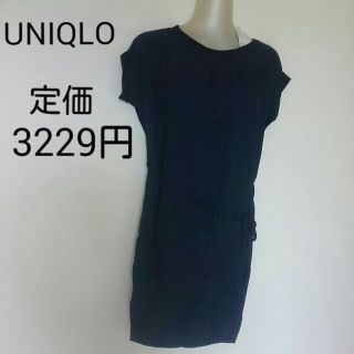 ユニクロ(UNIQLO)のユニクロ ワンピース(ミニワンピース)