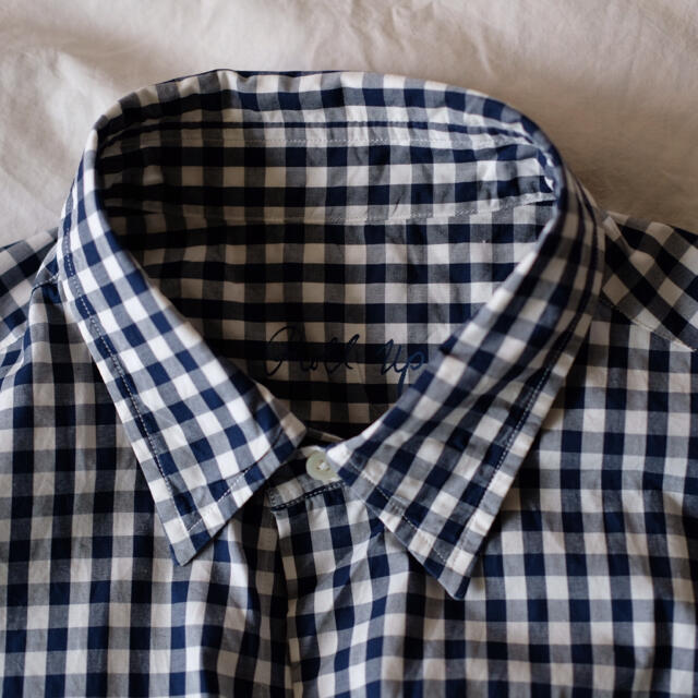 PORTER(ポーター)の【UME13様専用】ROLL UP GINGHAM CHECK SHIRT メンズのトップス(シャツ)の商品写真