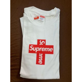 シュプリーム(Supreme)のsupreme cross box logo(Tシャツ/カットソー(半袖/袖なし))