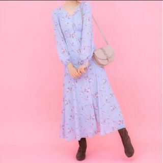 ウィルセレクション(WILLSELECTION)のWILLSELECTION ウィルセレクション　 ヴィンテージローズワンピース(ロングワンピース/マキシワンピース)