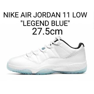 ナイキ(NIKE)の27.5cm。NIKE AIR JORDAN 11 LOW LEGENDBLUE(スニーカー)